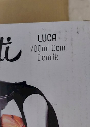 Paşabahçe Perotti LUCA 700ml Cam Demlik Mavi