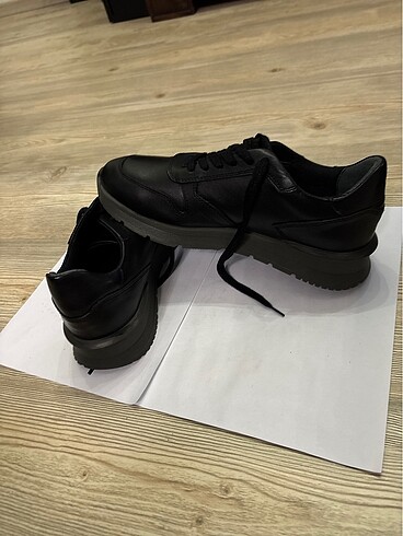 41 NUMARA HAKKI DERİ AYAKKABI YENİ - Görsel 4
