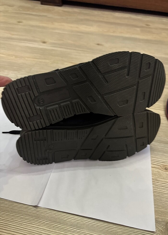 41 NUMARA HAKKI DERİ AYAKKABI YENİ - Görsel 5