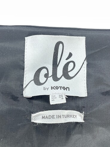 36 Beden siyah Renk Koton Mont %70 İndirimli.