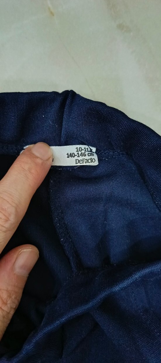 Lacivert çocuk tayt - Görsel 2