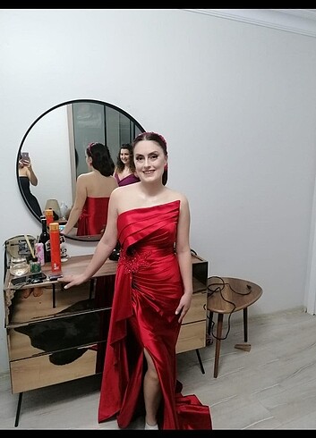 Diğer Kırmızı kına elbisesi