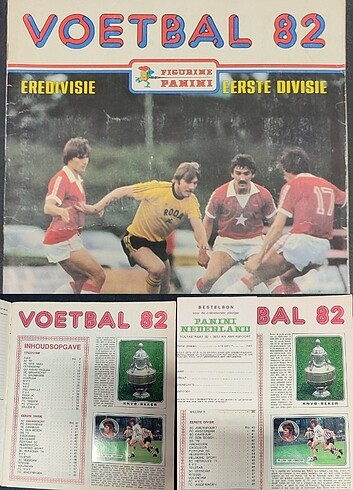Panini 81-82 Hollanda Ligi