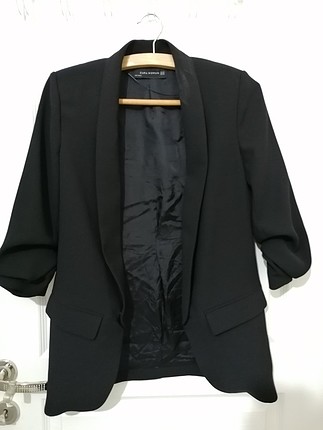 xs Beden siyah Renk zara blazer ceket