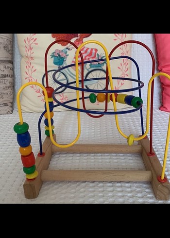 Renkli Ahşap Eğitici Oyuncak