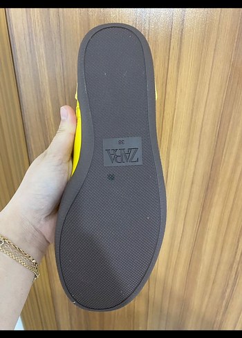 Sarı Bağcıklı Stiletto Topuklu Spor Ayakkabı - Görsel 3