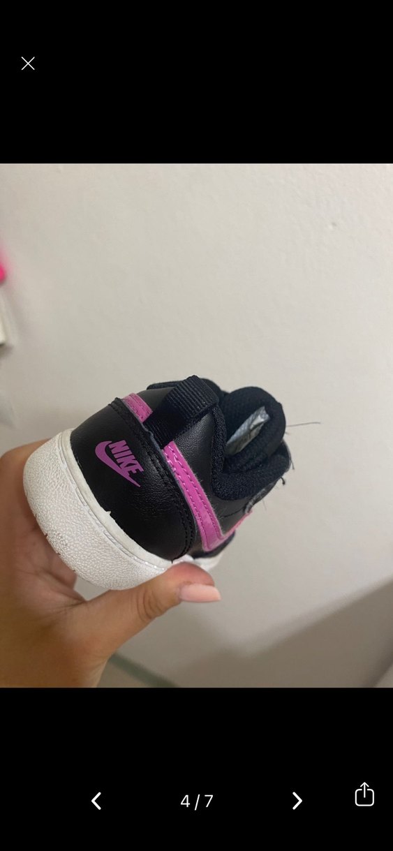 Koyu Pembe Bağcıksız kız Çocuk Spor Ayakkabı - Görsel 4