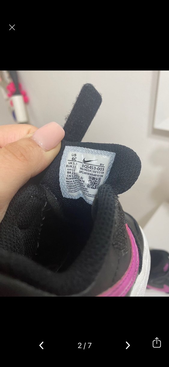 Koyu Pembe Bağcıksız kız Çocuk Spor Ayakkabı - Görsel 2