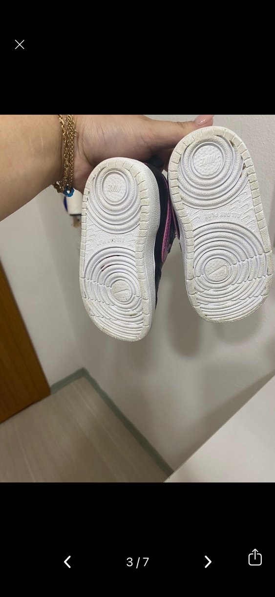 Koyu Pembe Bağcıksız kız Çocuk Spor Ayakkabı - Görsel 3