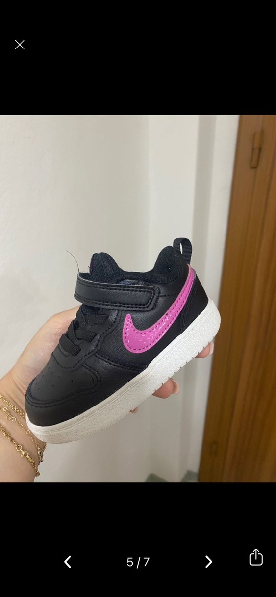 Koyu Pembe Bağcıksız kız Çocuk Spor Ayakkabı - Görsel 5