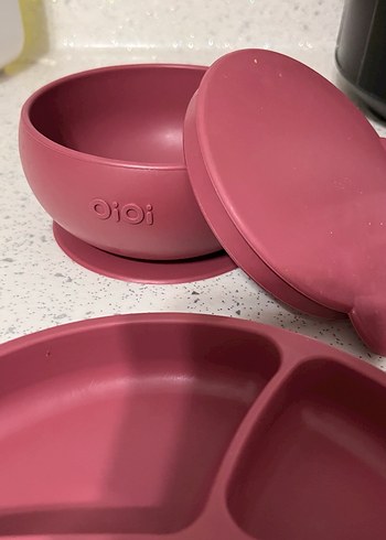 Bordo Çocuk Tabak, Çatal, Bıçak ve Bardak Seti - Görsel 2