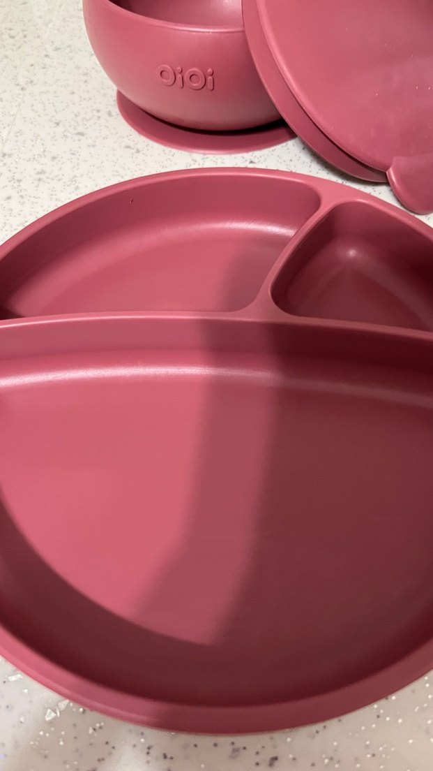 Bordo Çocuk Tabak, Çatal, Bıçak ve Bardak Seti - Görsel 3