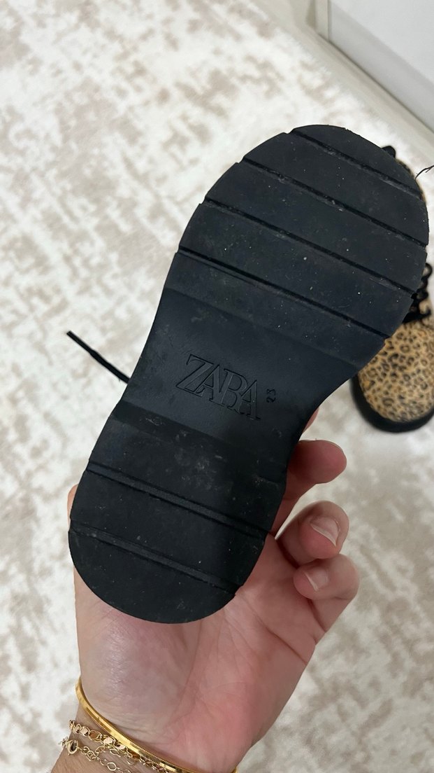 Leopar Desenli Kız Botu, Kürklü, Sokak Stili - Görsel 3