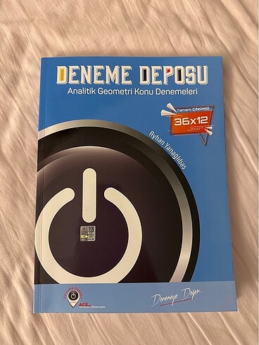 deneme deposu analitik geometri konu denemesi