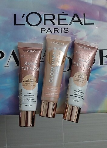 3 adet Loreal Paris ışıltı veren Nemlendirici