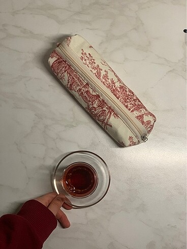 Vintage kalemlik kalem kutusu