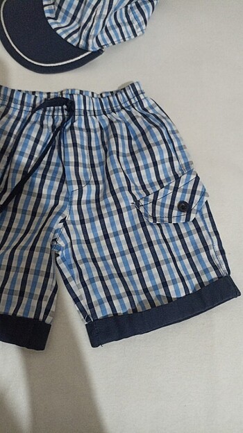 Şort ve şapka takım - Görsel 2