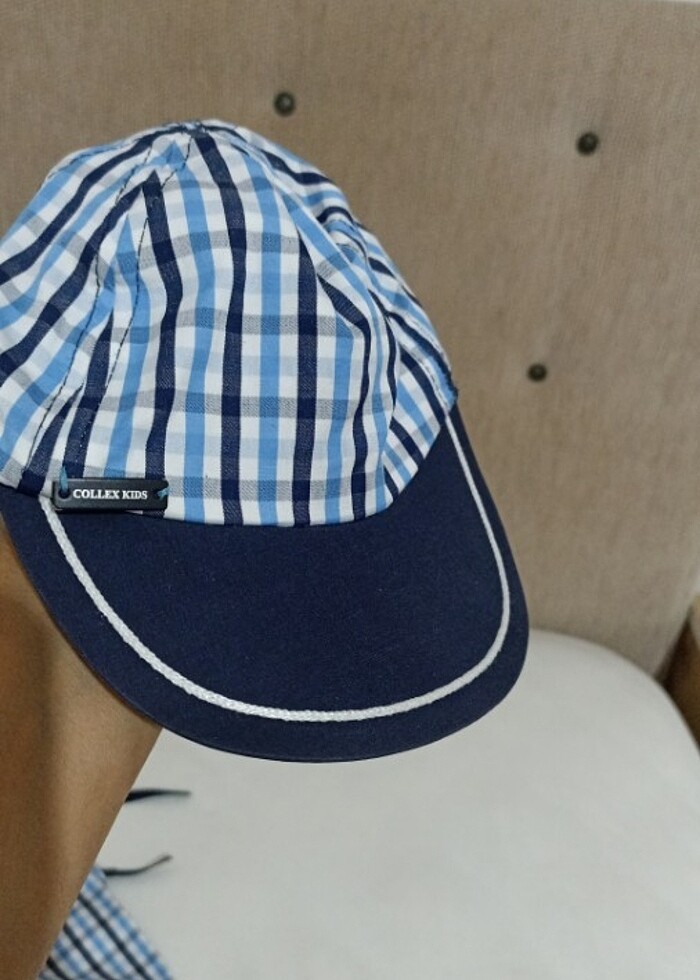 Şort ve şapka takım - Görsel 5