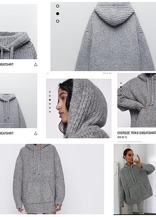Zara kazak oversize