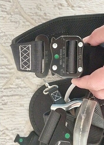 Diğer İş güvenligi parasüt tipi emniyet kemeri + Lanyard