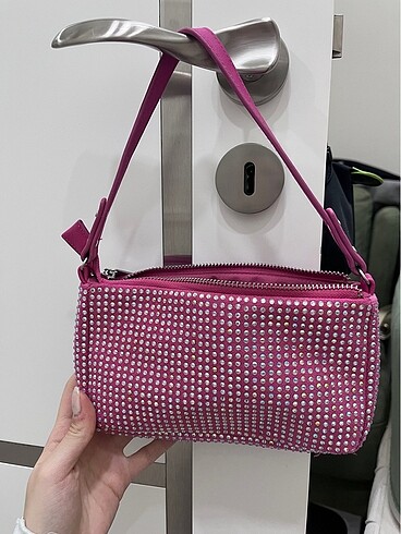  Beden pembe Renk stradivarius çanta