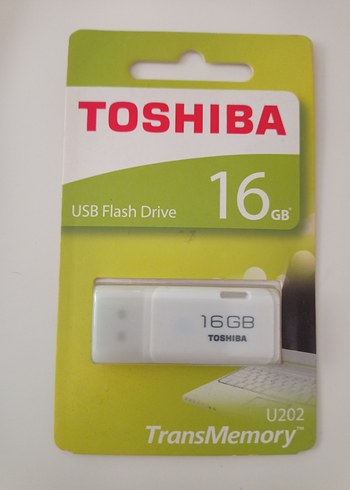 Toshiba 16GB USB Flash Bellek Beyaz