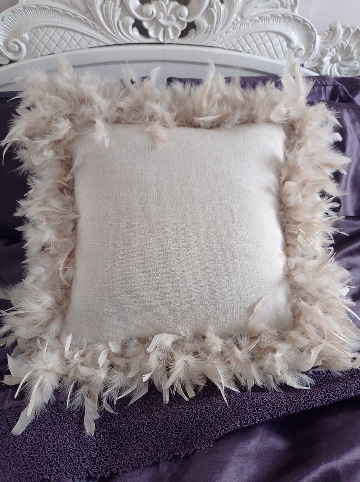 zara bej otrisli kirlent - Görsel 2