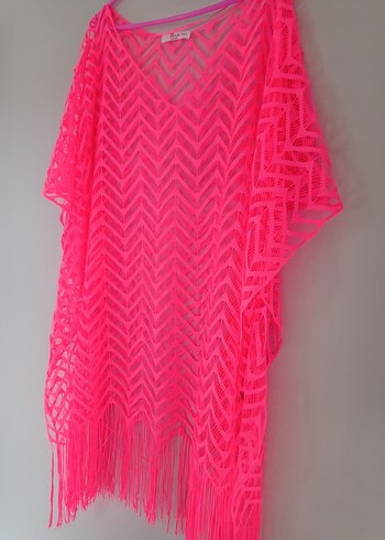 Penti Dantel Detaylı Uzun Bohem Kadın plaj kıyafeti - Görsel 6