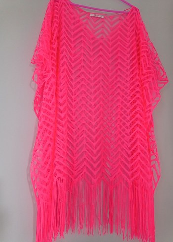 Penti Dantel Detaylı Uzun Bohem Kadın plaj kıyafeti - Görsel 2