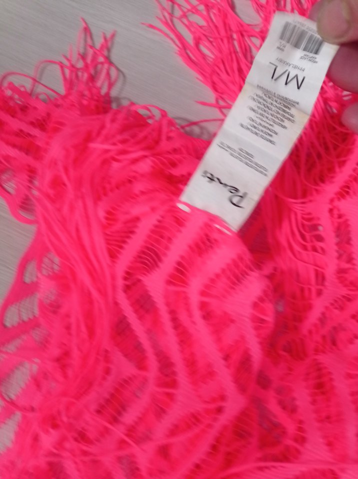 Penti Dantel Detaylı Uzun Bohem Kadın plaj kıyafeti - Görsel 4