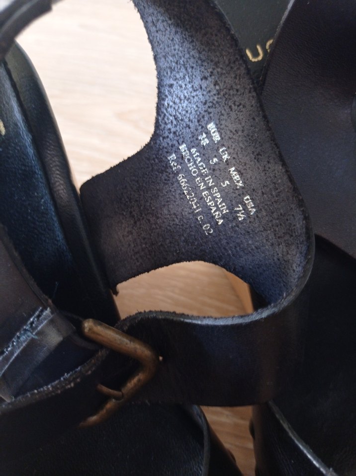 Orjinal Touch deri platform ayakkabı - Görsel 2