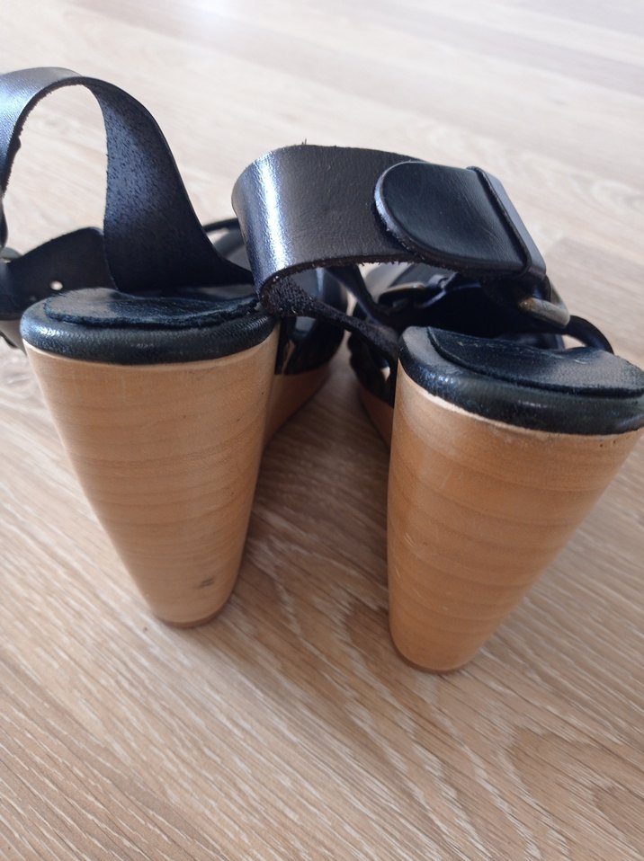 Orjinal Touch deri platform ayakkabı - Görsel 5