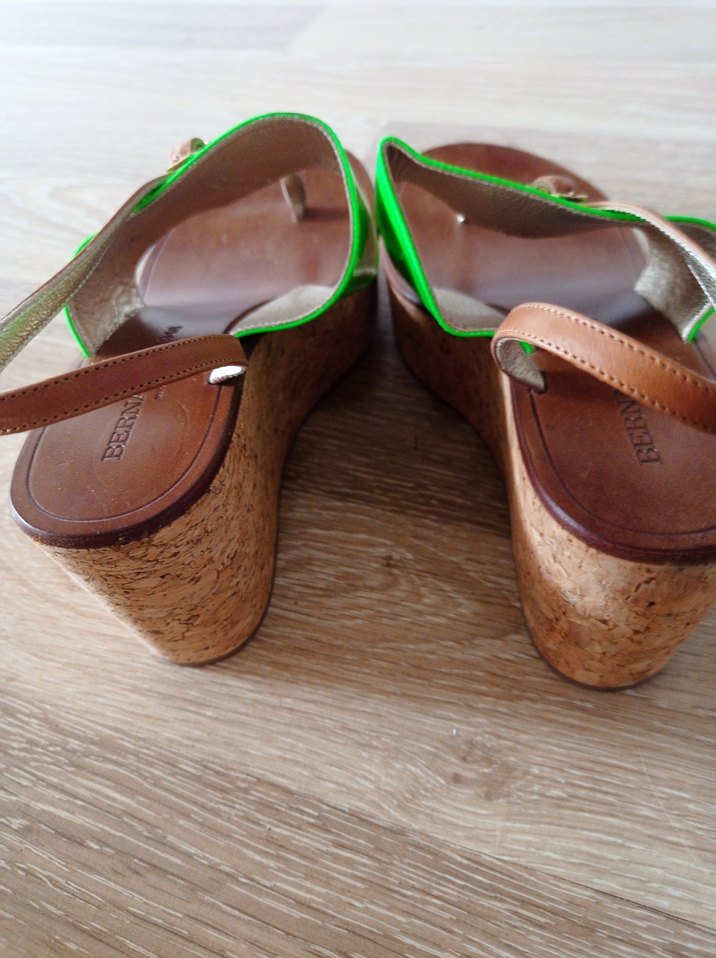 orjinal İtalyan Bernardo 1946 platform ayakkabı - Görsel 5