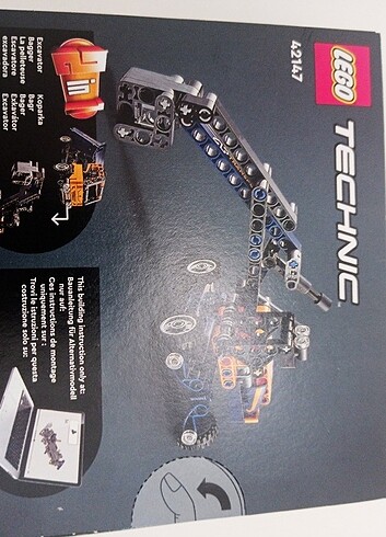 Beden Renk LEGO Technic damperli kamyon