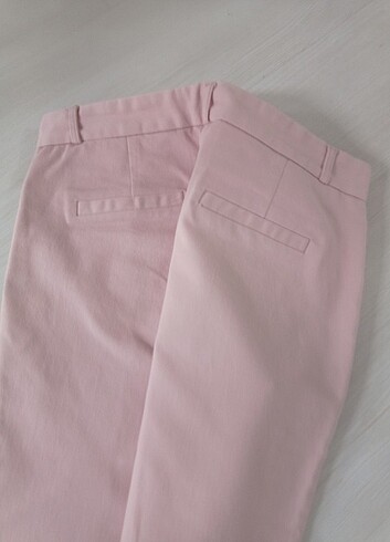 Hp Pembe boru paça canvas pantolon