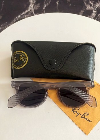 Ray-Ban Kadın Klasik Gri Kahverengi Gözlük - Görsel 3