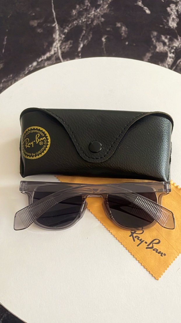 Ray-Ban Kadın Klasik Gri Kahverengi Gözlük - Görsel 3