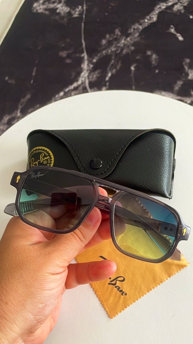 Ray-Ban Klasik Kahverengi Erkek Güneş Gözlüğü - Görsel 3