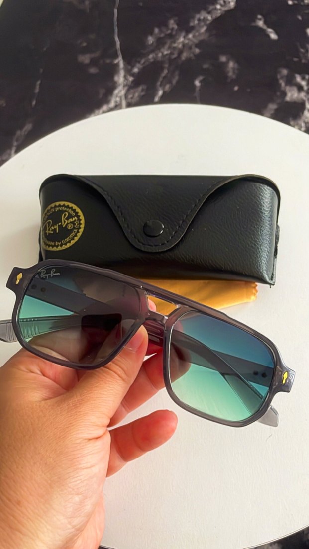 Ray-Ban Klasik Kahverengi Erkek Güneş Gözlüğü - Görsel 2