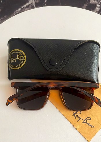 Kahverengi leopar  Klasik Ray-Ban Güneş Gözlüğü - Görsel 4