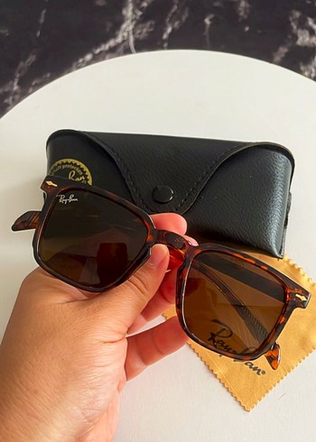 Kahverengi leopar  Klasik Ray-Ban Güneş Gözlüğü - Görsel 5