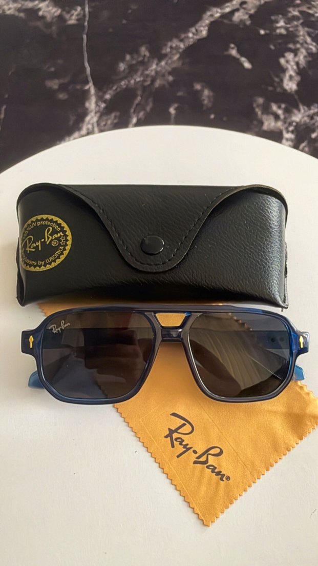 Ray-Ban Erkek Koyu Mavi Güneş Gözlüğü - Görsel 2