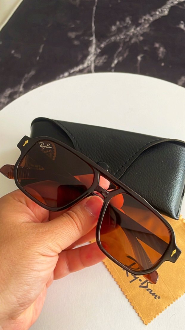 Ray-Ban Kahverengi Klasik Kadın Güneş Gözlüğü - Görsel 2