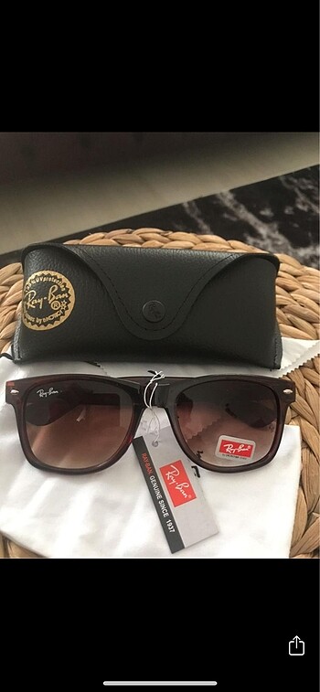 Rayban kahverengi güneş gözlüğü 54 ekartman