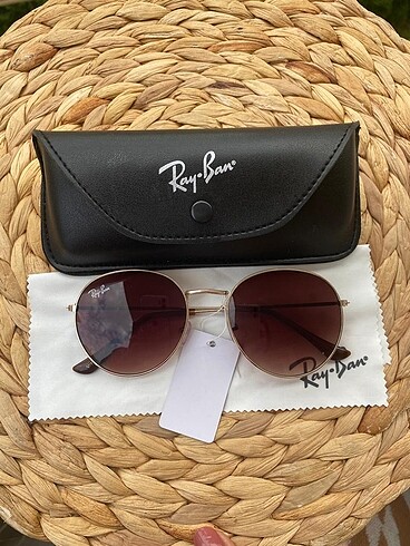 Rayban round kahverengi güneş gözlüğü