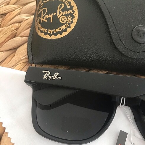  Beden siyah Renk Rayban siyah mat walferer güneş gözlüğü