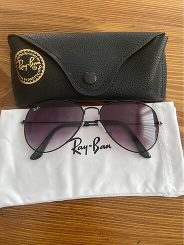 Rayban siyah damla güneş gözlüğü