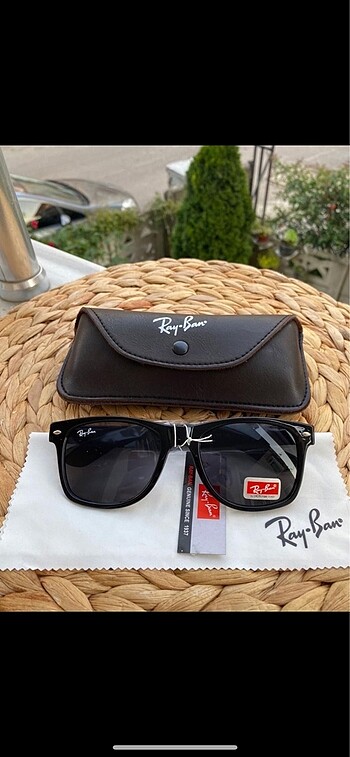 Ray Ban Rayban walferer siyah parlak güneş gözlüğü