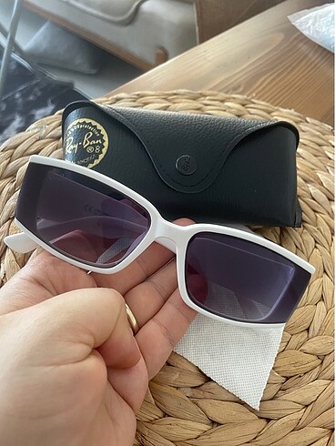 Rayban beyaz kemik model güneş gözlüğü