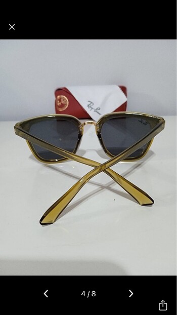 Beden haki Renk Rayban bayan gözlük